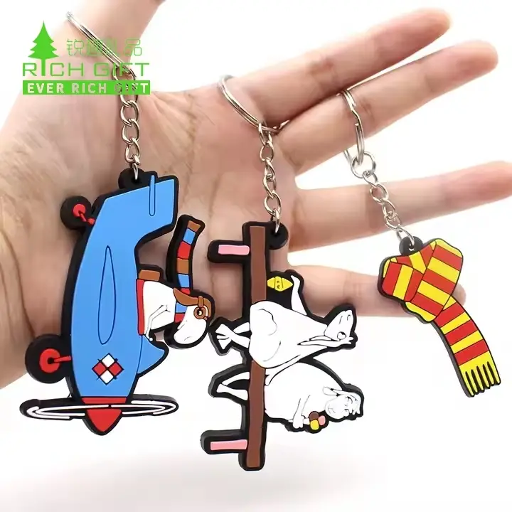 Servicio de diseño de llaveros de PVC: maquetas 3D gratuitas y asistencia de expertos 1