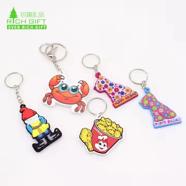 Custom PVC Keychains Manufacturer - Free Design & Bulk Pricing 1