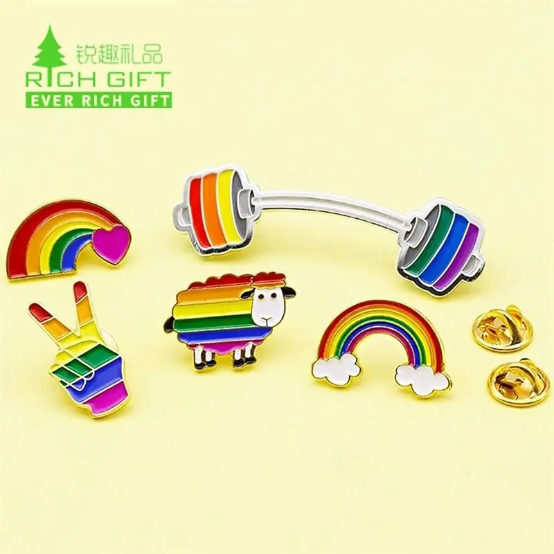 Hard Enamel Pins Manufacturer | Premium Custom Pins with Smooth Finish 1