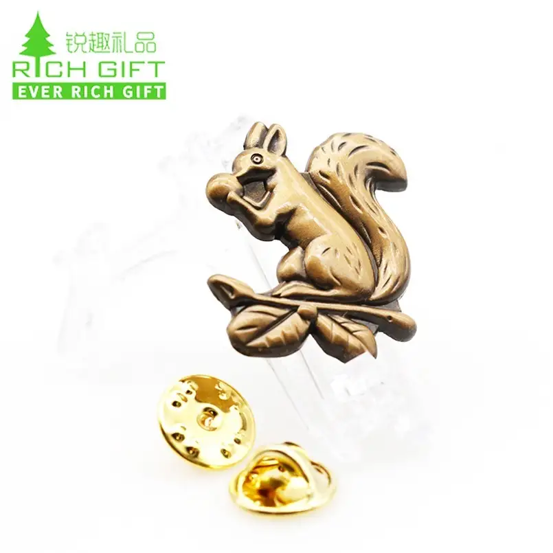 Custom 3D Pins Manufacturer | Realistic 3D Lapel Pins & Free Design - EverRichGift 1