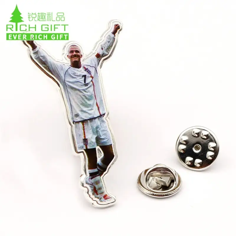 Professional Photo Pins Manufacturer | HD Printed Memorial Badges - EverRichGift 1