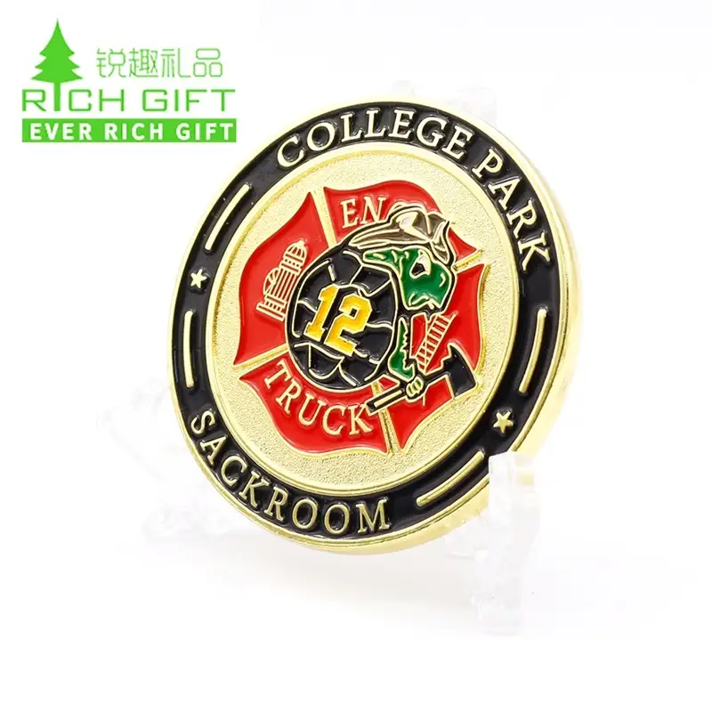 Firefighter Challenge Coins Factory | Direct Manufacturer & Supplier | EverRichGift 1