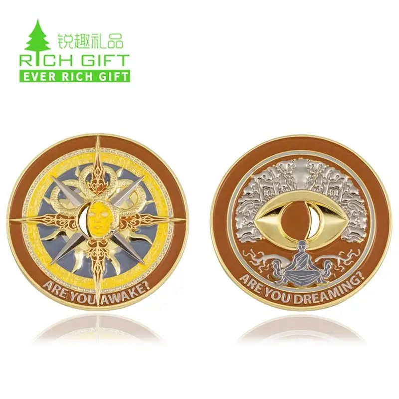 Custom Personalized Coins | Unique Design Coins Maker | EverRichGift 1