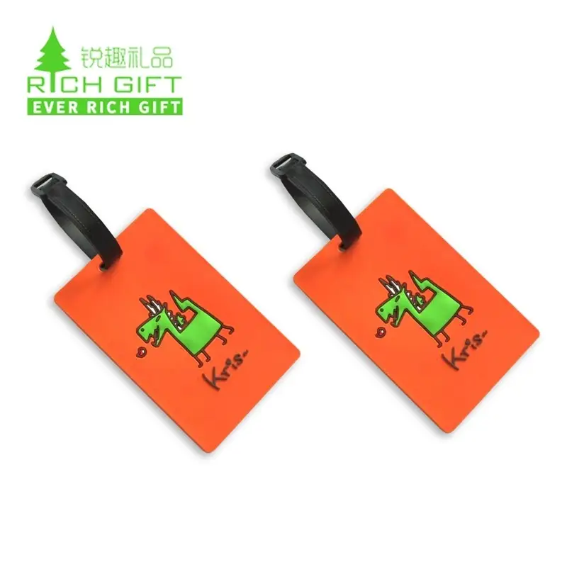 Gepersonaliseerde PVC-bagagelabels - Leuke & speelse bagagelabels voor kinderen 1