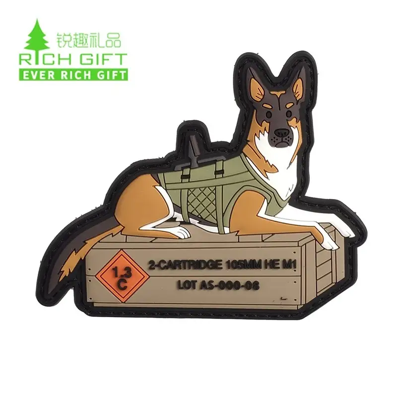 Fabrikant van op maat gemaakte PVC-patches - Gratis ontwerp en monsters 1