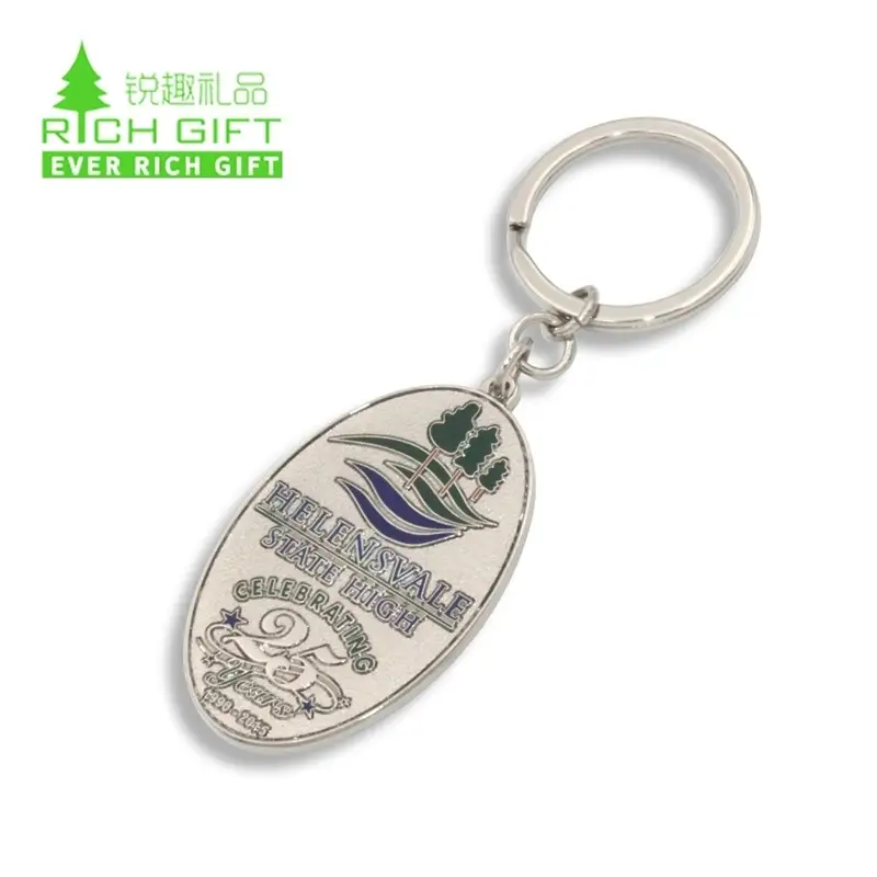 Custom Plated Keychain Design - Metal & Zinc Alloy Keychains 1