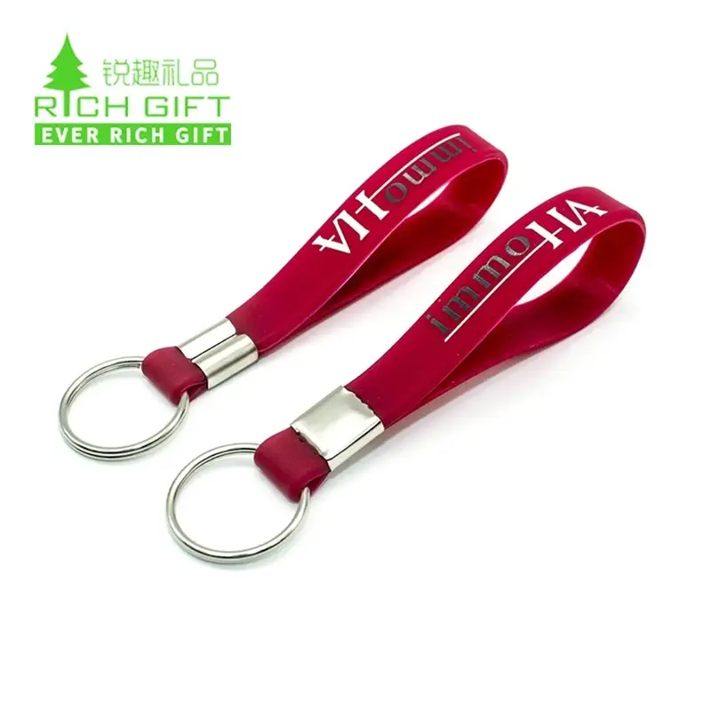 Gepersonaliseerde siliconen sleutelhangers | Gepersonaliseerd en gevormd | Gratis ontwerp 1