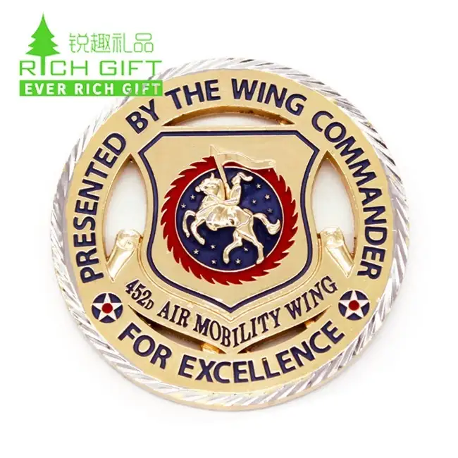 Custom Air Force Challenge Coins | Unique Military Coins Design - eRichGift 1