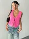 Fan Flo Mens Knitted Vest with Custom Services 4