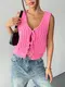 Fan Flo Mens Knitted Vest with Custom Services 5