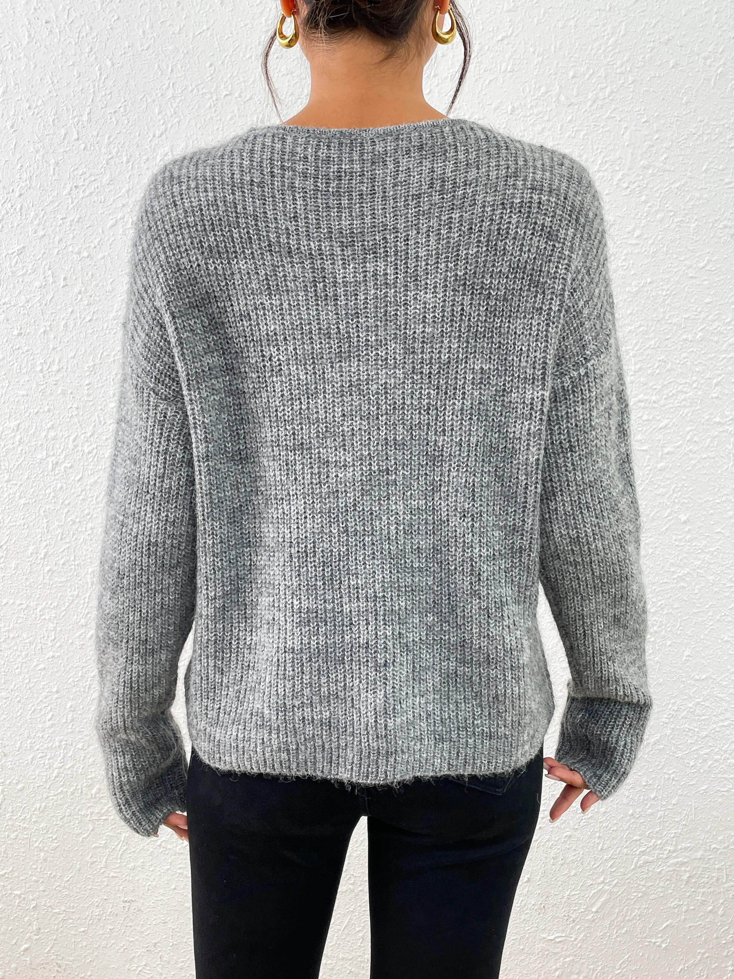 Wholesale Cable Knit Pullover Sweater Price List 3