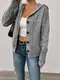 Chunky Knit Cardigan Sweater by Fan Flo 3