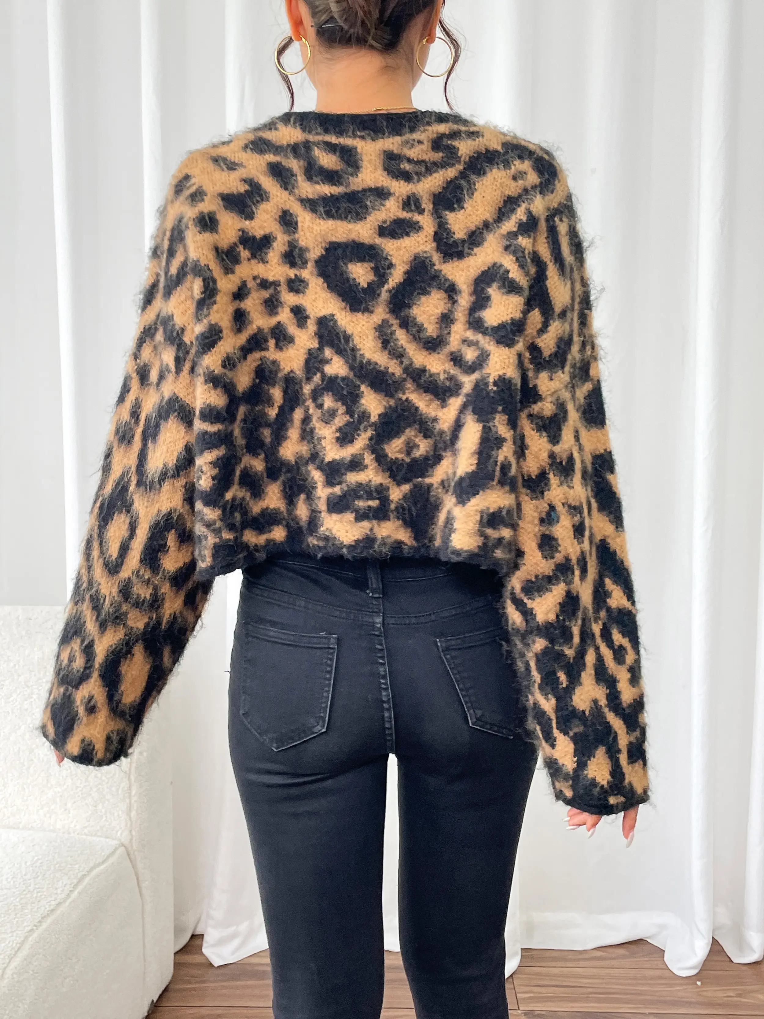 Fan Flo Cable Knit Pullover Sweater Cable Knit Pullover Sweatersupplier 3