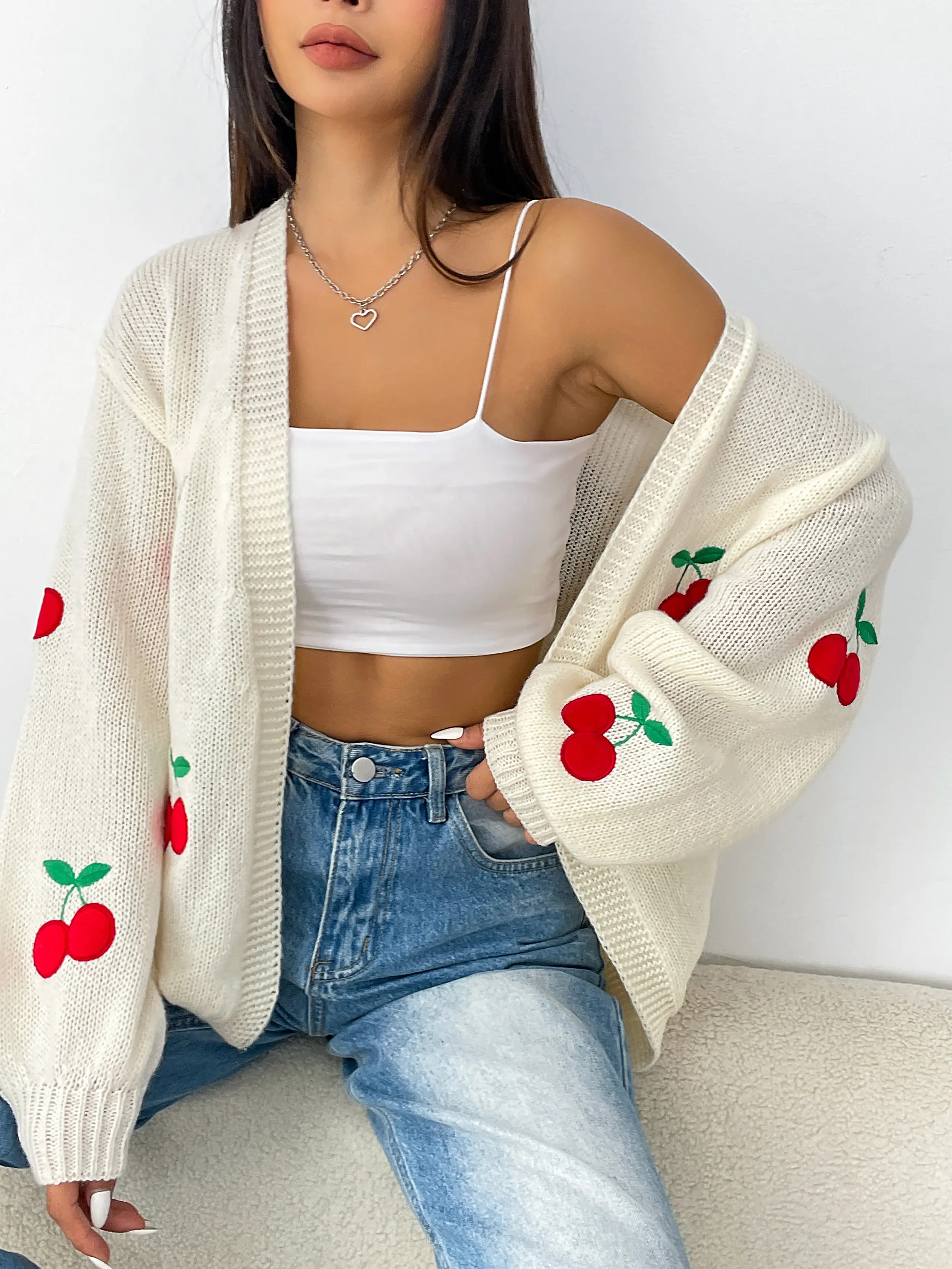 Oem & Odm Chunky Knit Cardigan Company 6