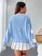 Knit Pullover Sweater Women's with Custom Services 3