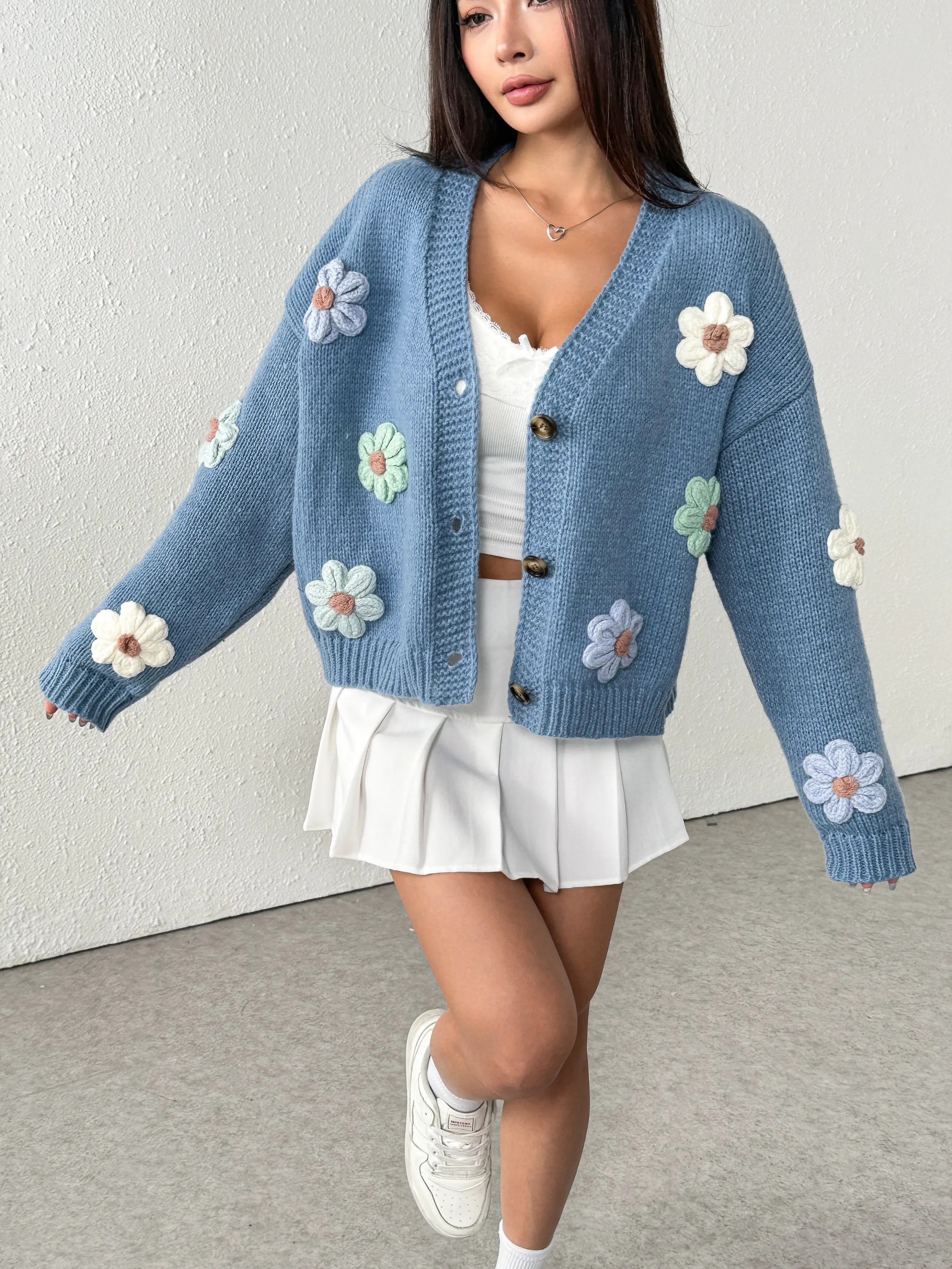 Fan Flo Womens Knit Sweater Womens Knit Sweaterbest Supplier 5