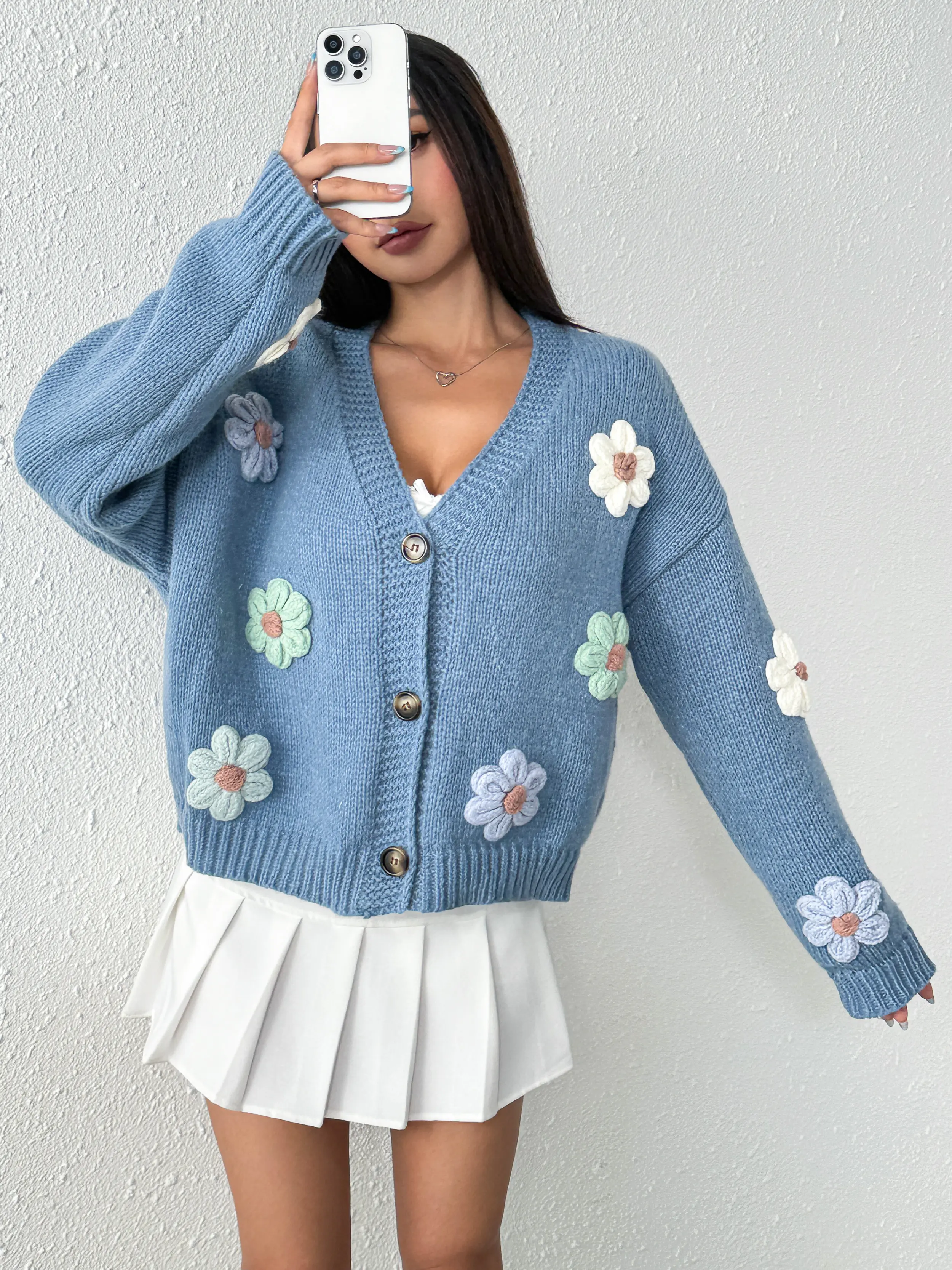 Fan Flo Womens Knit Sweater Womens Knit Sweaterbest Supplier 2