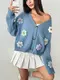 Fan Flo Womens Knit Sweater Womens Knit Sweaterbest Supplier 4