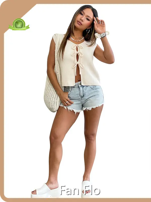 Knitted Vest Black by Fan Flo 1