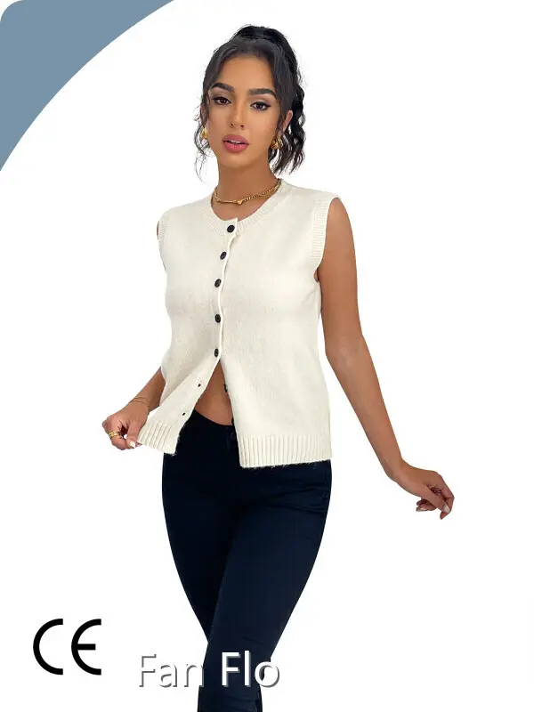 Vest Knit Womens by Fan Flo 1