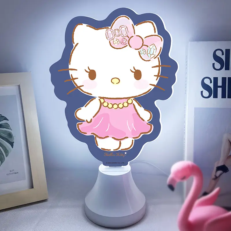 Hızlı Gönderim için Toptan Normal Hello Kitty Neon Lamba Işık Kutusu Ürünleri 1