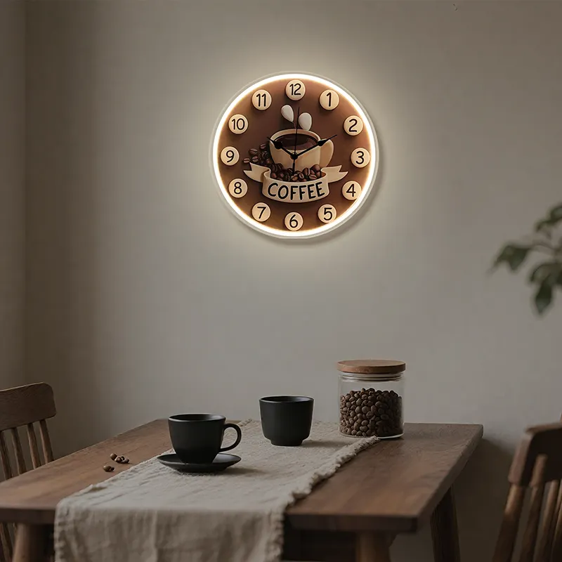 Luz de reloj de neón de JXIN 2