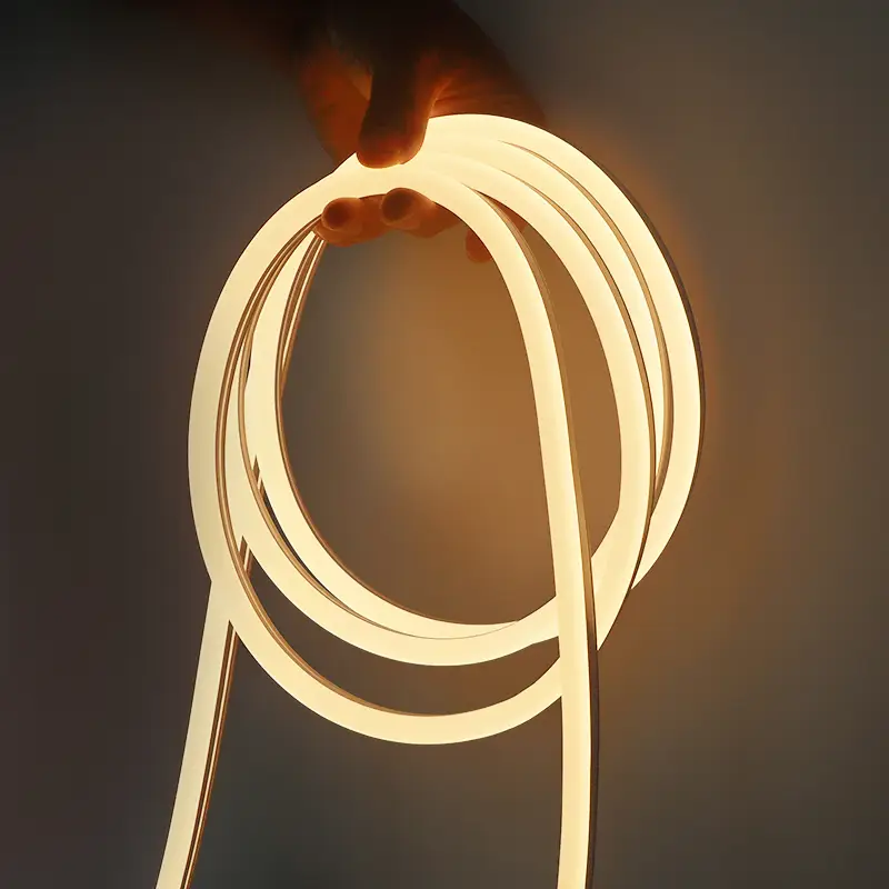 Seri Üretim Özel Yapım Esnek Aydınlatmalı LED Silikon Takmalı Neon Şerit 1