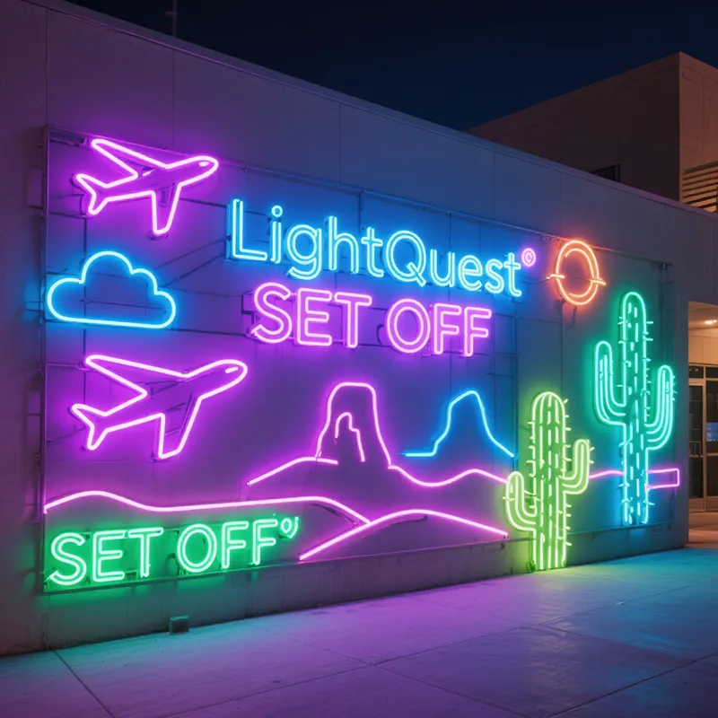 Enseignes lumineuses néon pour jardin, grandes enseignes au néon en gros - JXIN 2