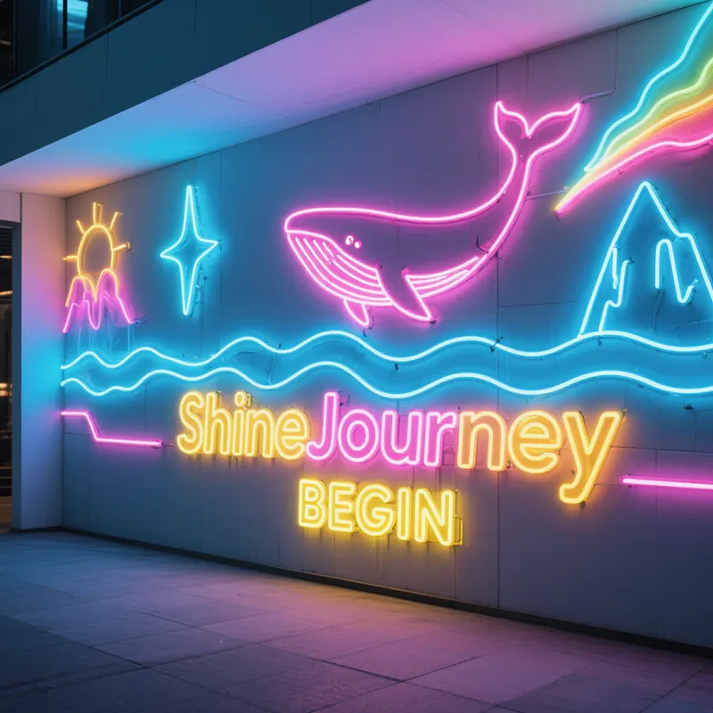 لافتات نيون كبيرة خارجية للبيع بالجملة - JXIN 2