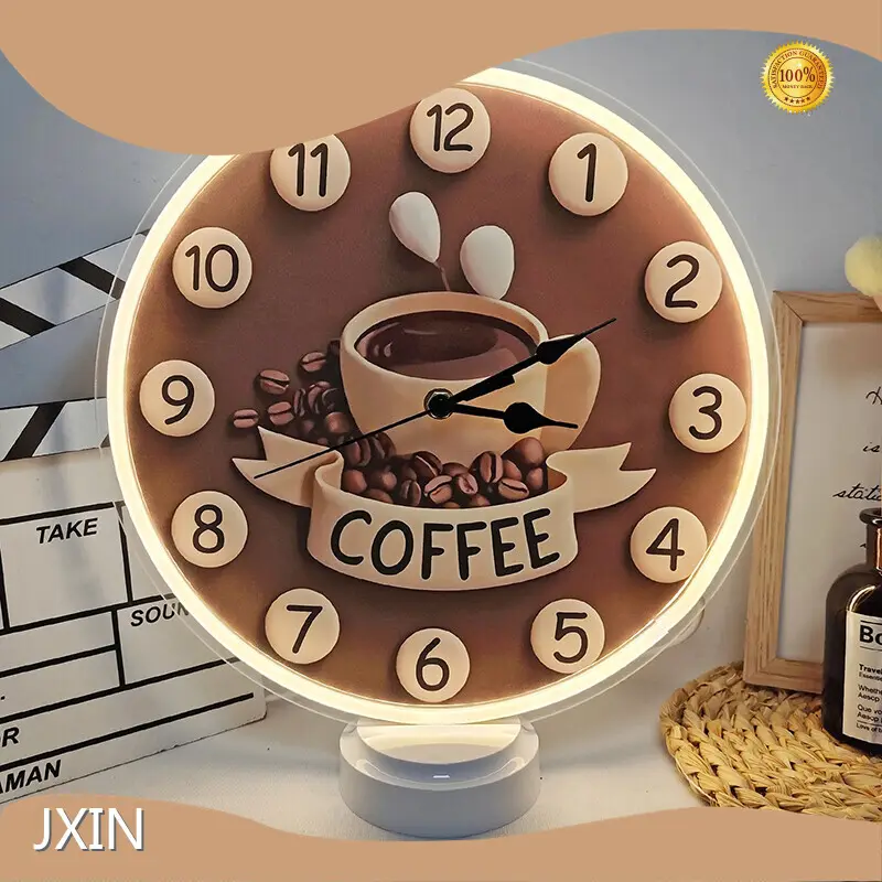 Luz de reloj de neón de JXIN 1