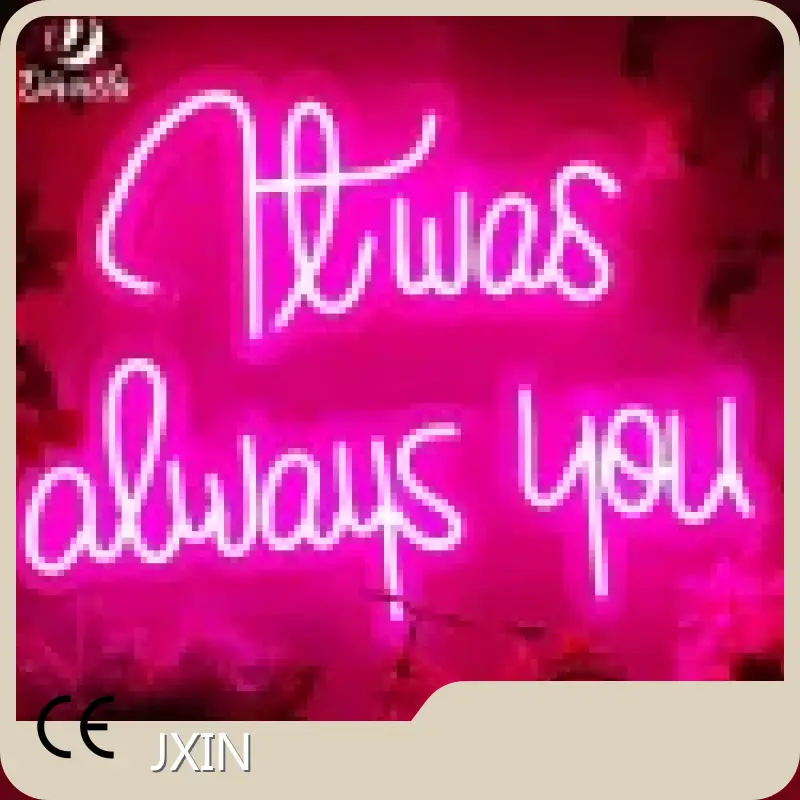 JXIN 네온사인 도매 공급업체 네온사인 도매 공급업체 유통업체 1