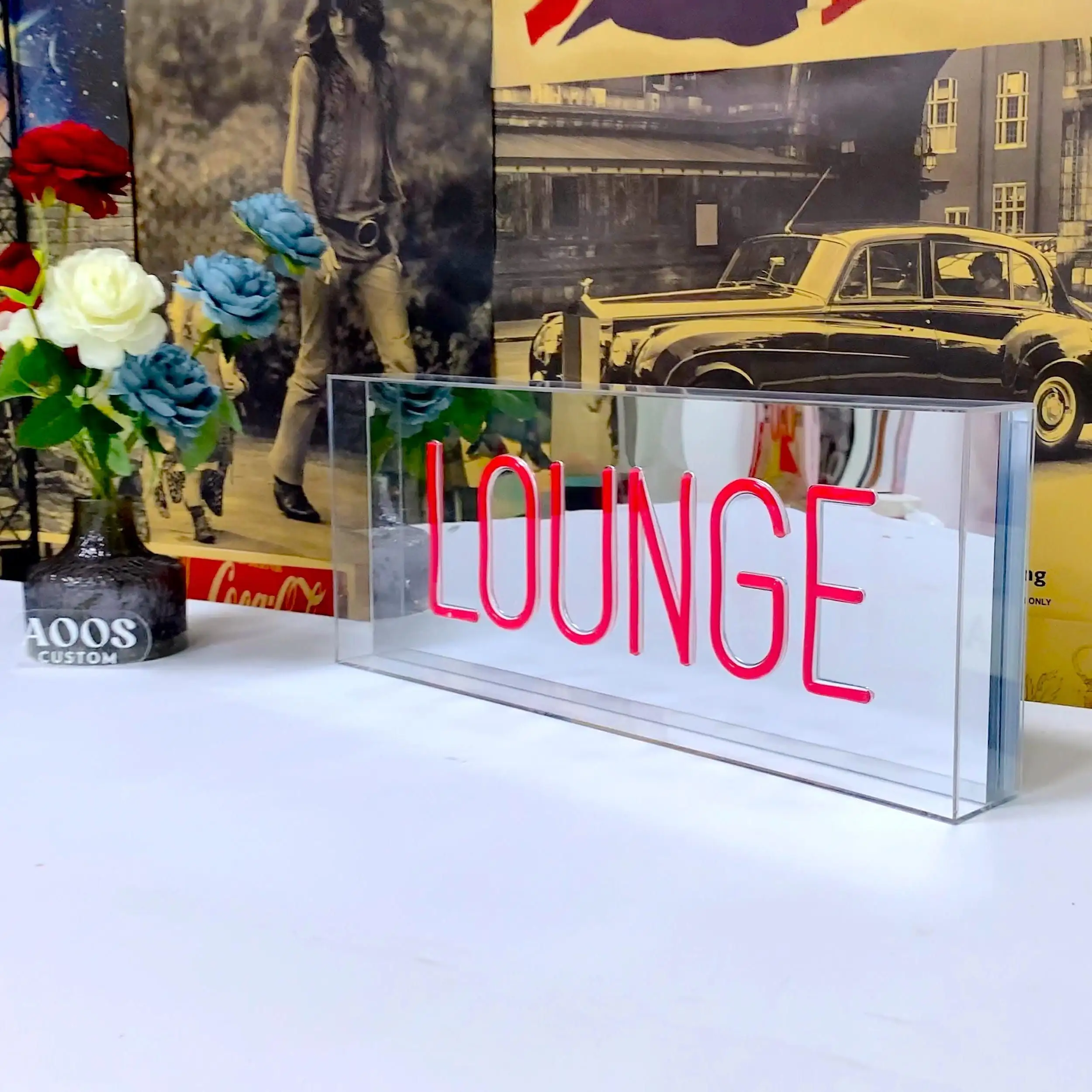 Usine de caissons lumineux publicitaires à LED 3