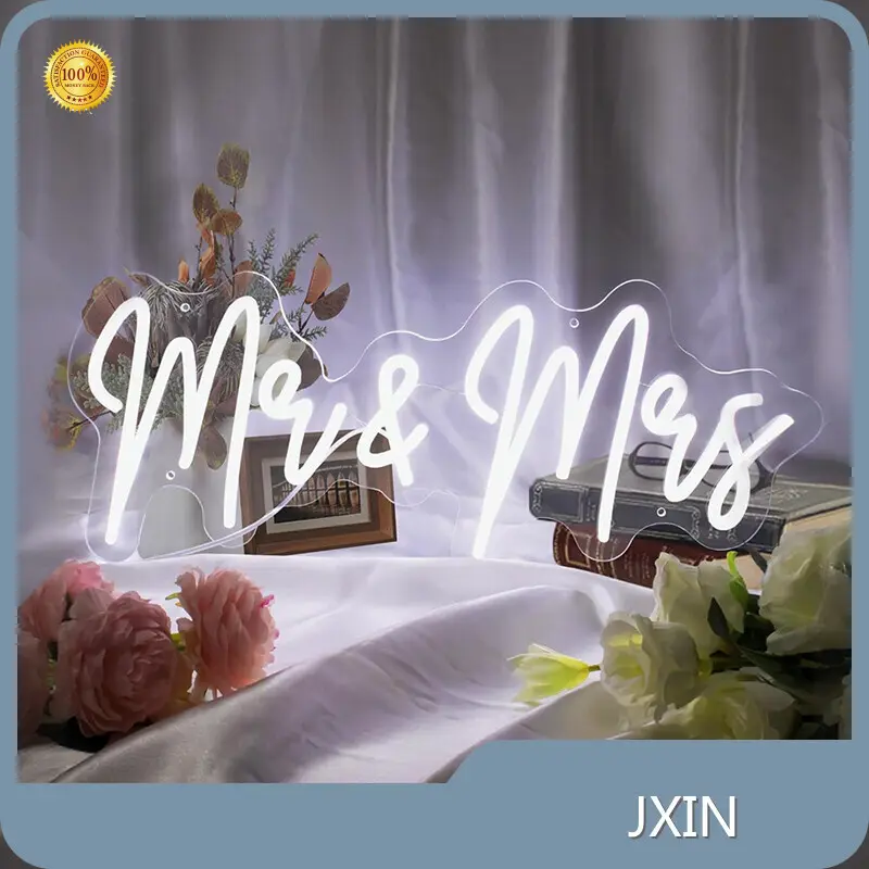 Companie de semne de nuntă cu LED-uri personalizate JXIN 1