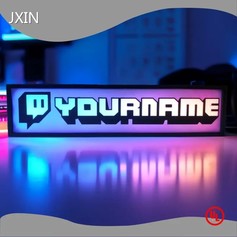 Fabricants d'enseignes lumineuses LED et d'horloges néon rouges 1