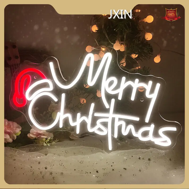 Fabricant d'enseignes lumineuses au néon - Vente en gros d'enseignes lumineuses de Noël - JXIN 1