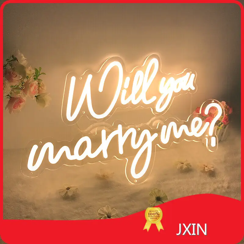 Fabricants et grossistes d'enseignes lumineuses LED et néons événementiels - JXIN 1