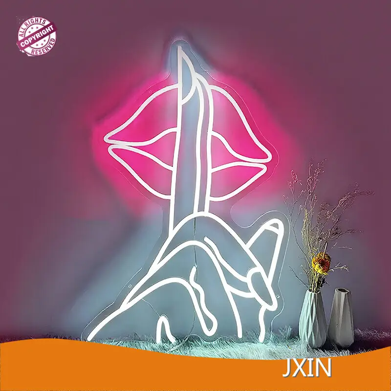 Üzleti neonfény-szalon neonreklám-készítők 1