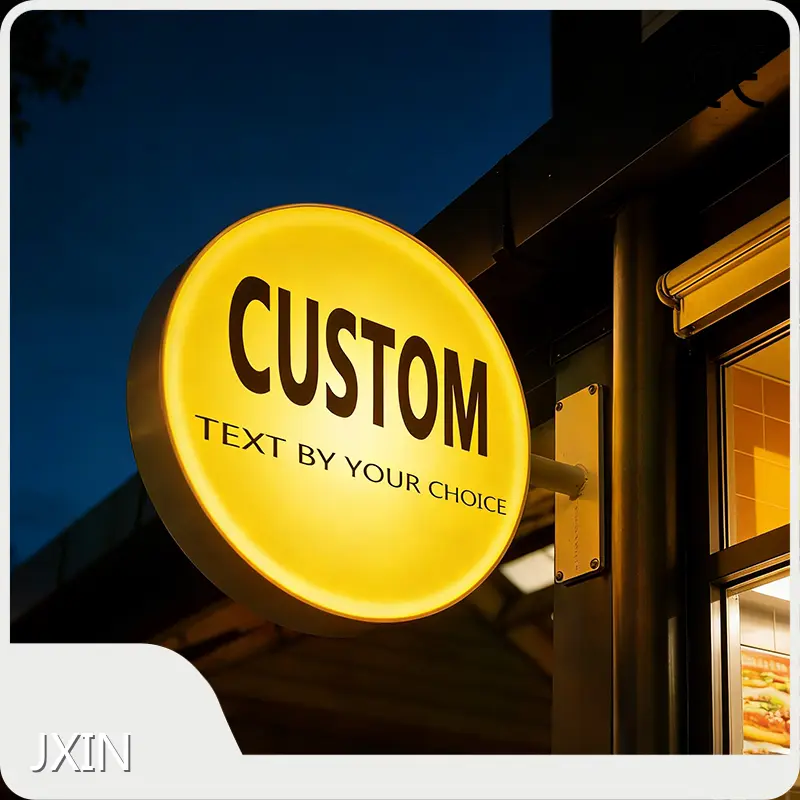 JXIN Light Box Signs for Sale Factory 1
