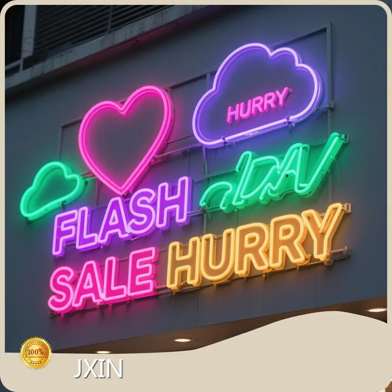 JXIN Led Neon Sign Factory Factory 1