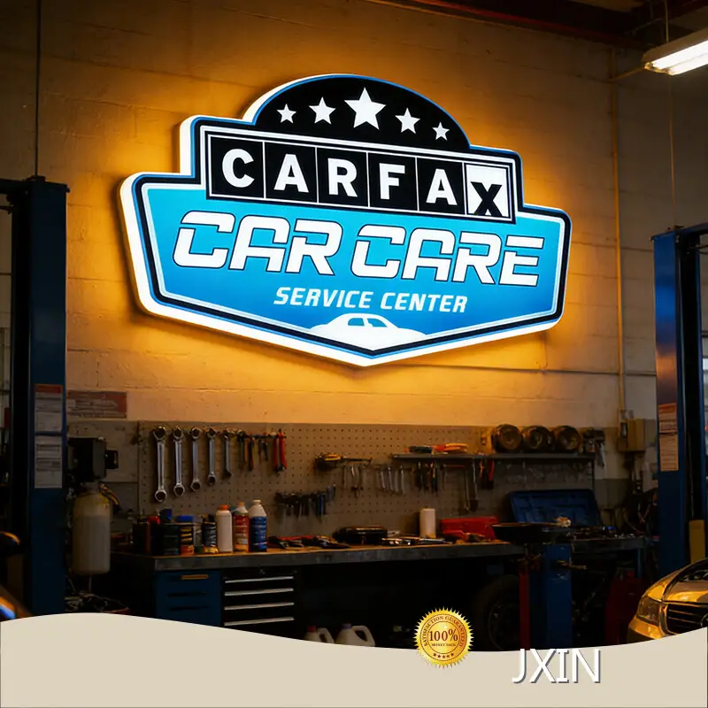 Enseignes lumineuses extérieures JXIN pour entreprises et usines 1