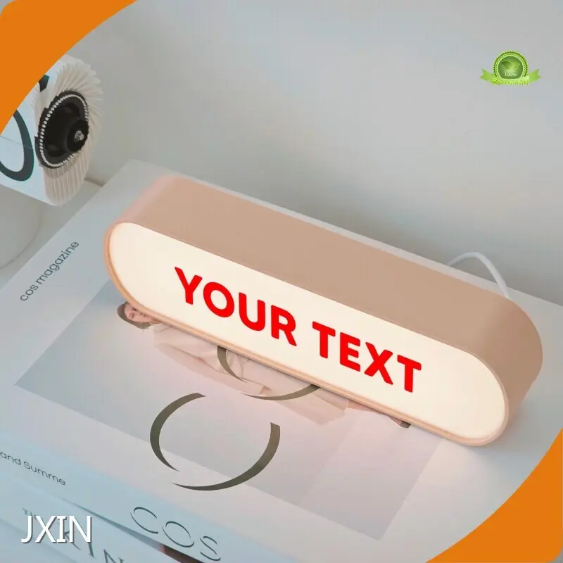 JXIN Round Led Light Box Sign Company 1
