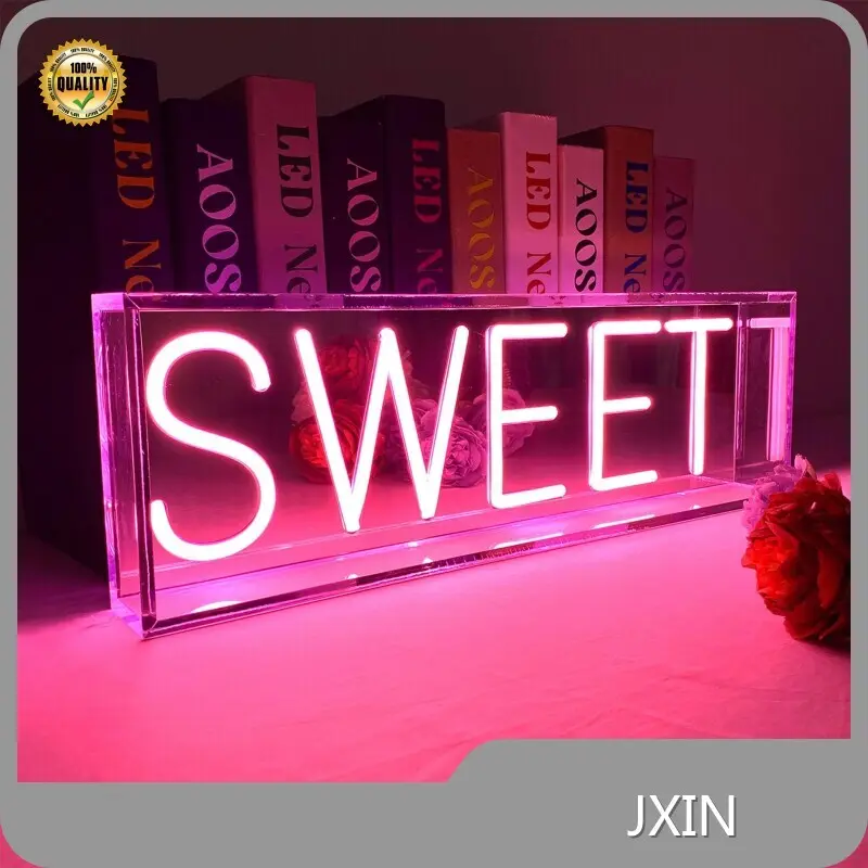 JXIN Custom Light Box Sign Custom Light Box Sign Factory 1