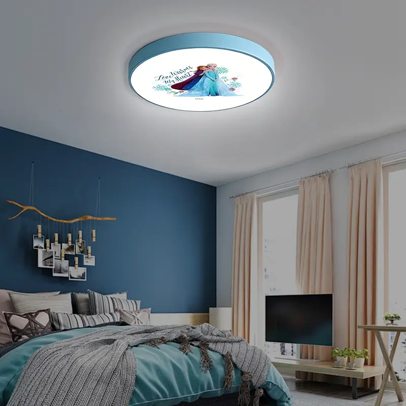 迪士尼冰雪奇緣授權LED吸頂燈 - 30公分超薄防眩光兒童房燈 1
