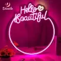 Neon Vanity Mirror With Lights 1