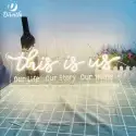 This is us our life our story our home Neon Sign 1