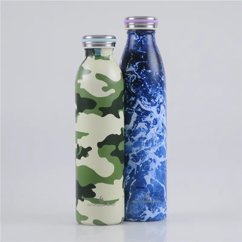 500ml / 700ml Screwed Cap Insulated Stainless Steel Water Bottle 1