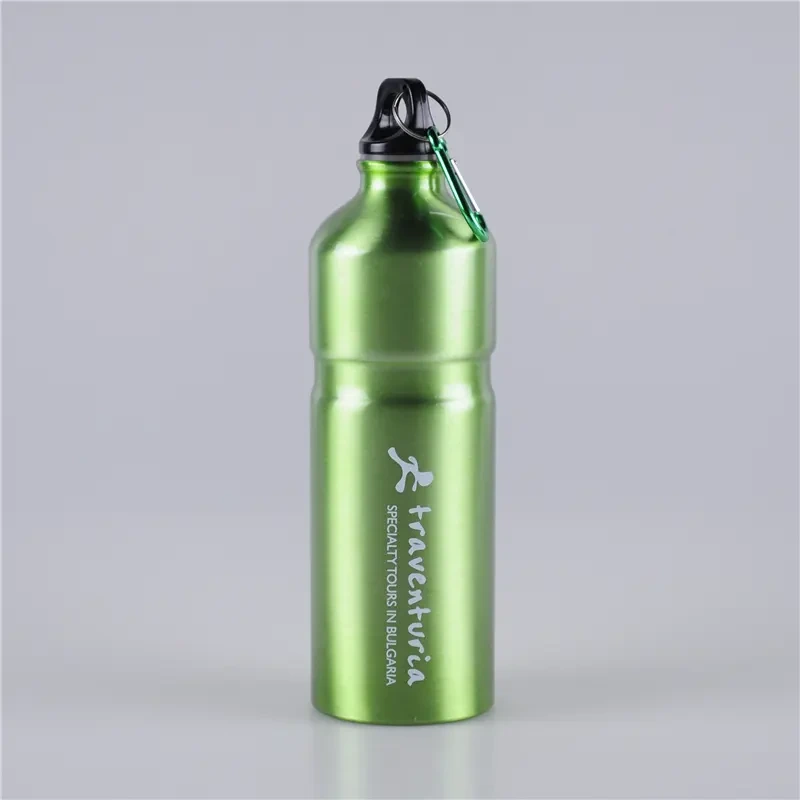 750ml Aluminum Cycling Water Bottle with Cage 1