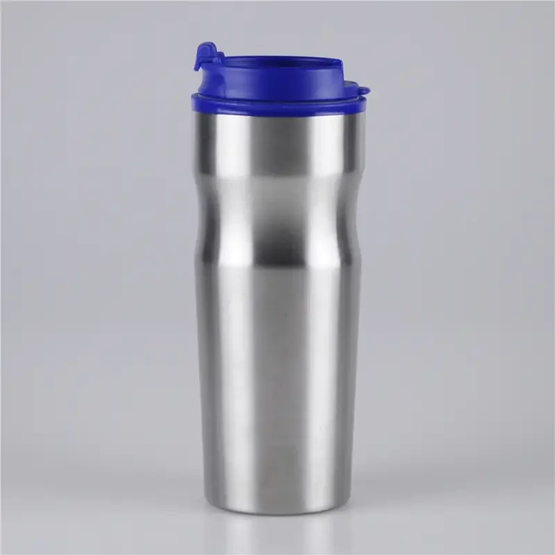 400ml Plastic Inner Stainless Steel Mug with Grab Design 1