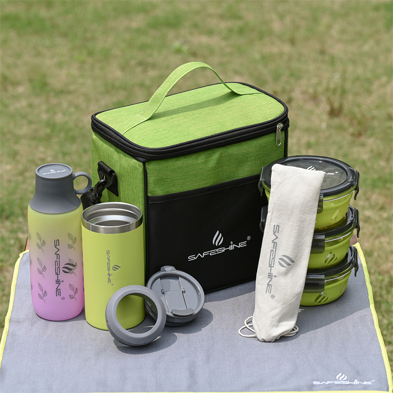 Safeshine 600ml TRITAN Sports Water Bottle Outdoor Camping Kit with Tabelwares 1