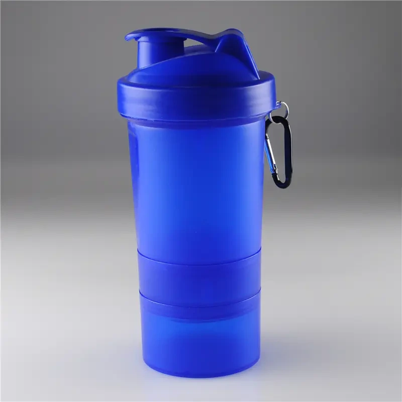 400 ml BPA-vrije proteïne shakerfles met opbergruimte 1